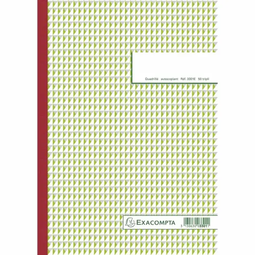 Bedrukt register 5x5 50 exemplaren triplo 21x29,7