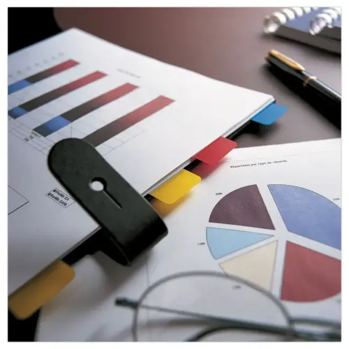 POST-IT® Set van 66 stijve indextab-bladwijzers - 2,5 x 3,8 cm