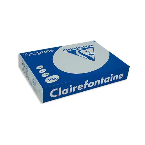 Riemen van 500 vellen wit papier A4 Executive 80g- blauw - CLAIREFONTAINE