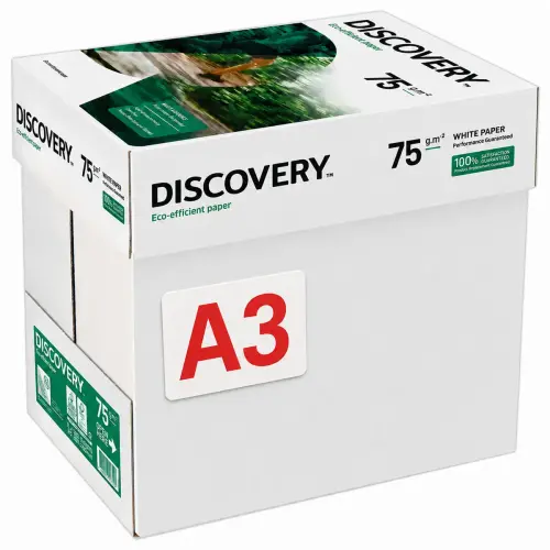5 Pakken wit papier A3 - 75g - DISCOVERY