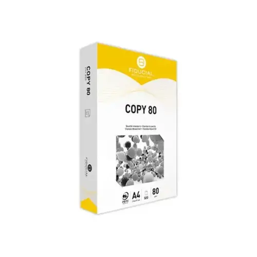 240 Ramettes van 500 vellen wit A4-papier 80g COPY 80 FIDUCIAL