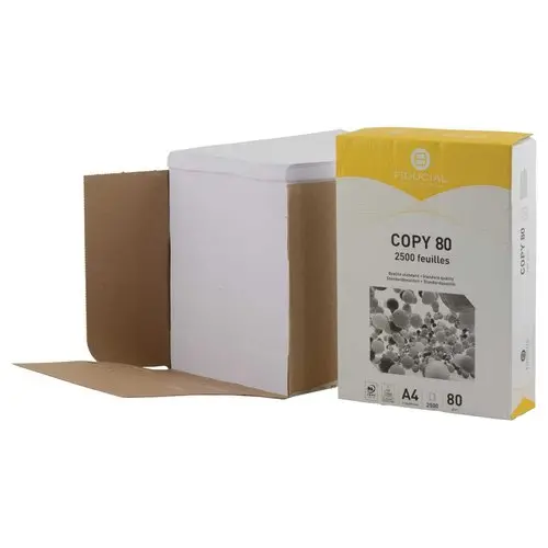 Doos 2500 vellen wit papier COPY 80 FIDUCIAL - A4 - 80g
