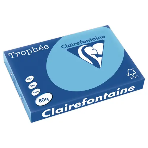 Pak papier pastelkleur - A3 - Troph&eacute;e 80g - Lavendel - CLAIREFONTAINE 