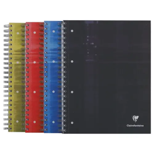 Spiraalschrift CLAREFONTAINE Bind'O Block - A4+ - 5x5 - 160 pagina's