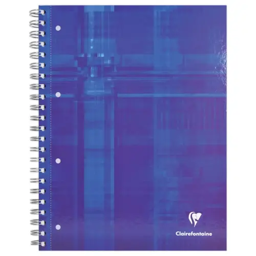 Spiraalschrift CLAREFONTAINE Bind'O Block - A4+ - 5x5 - 160 pagina's