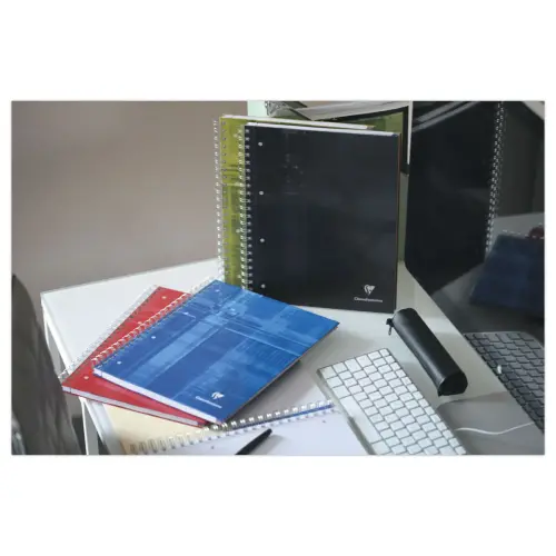 Spiraalschrift CLAREFONTAINE Bind'O Block - A4+ - 5x5 - 160 pagina's