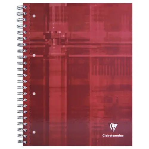 Spiraalschrift CLAREFONTAINE Bind'O Block - A4+ - 5x5 - 160 pagina's