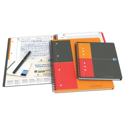 Schrift A4+ Activebook International - OXFORD
