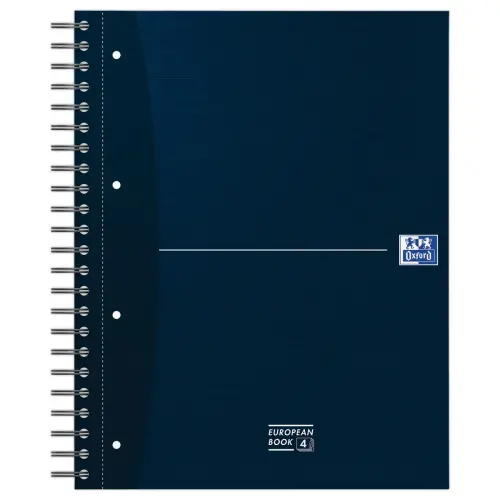 Schrift European OXFORD 4 gaten A4 - 5X5 - 90g - 240 pagina's + 3 tabs