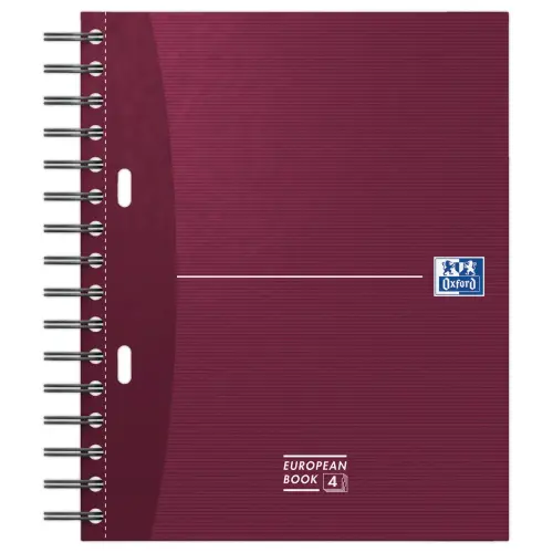 Schrift European book OXFORD 2 gaten A5 - 5x5 - 90g -200 pagina's