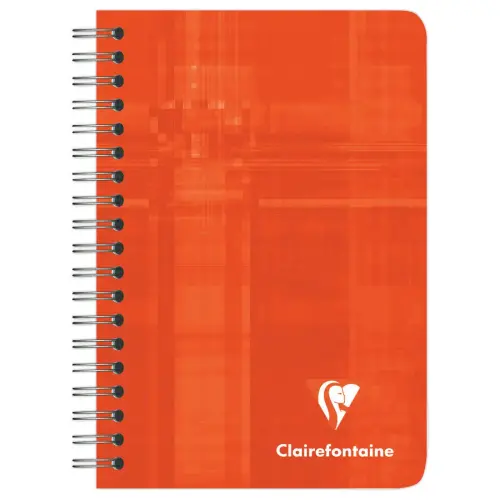 Spiraalschrift 180 pagina's - 9 x 14 cm - CLAIREFONTAINE