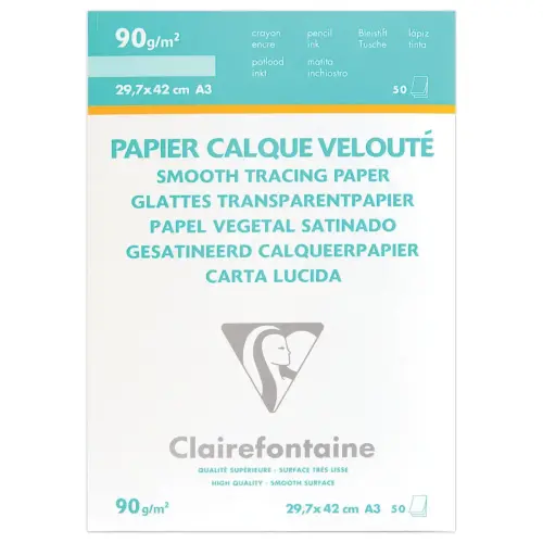 Kalkeerpapier - A3 90g - CLAIREFONTAINE