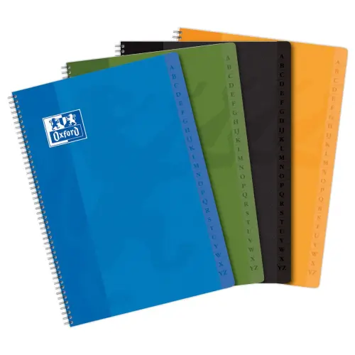 Register spiraalschrift A4 - 5x5 - OXFORD