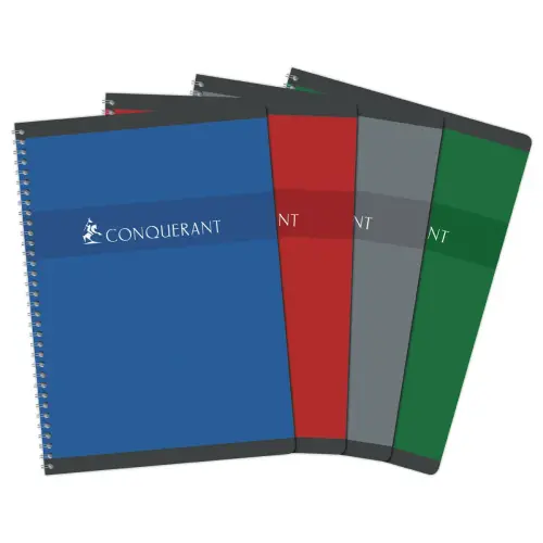Spiraalschrift CONQUERANT A4 - 180 pagina's