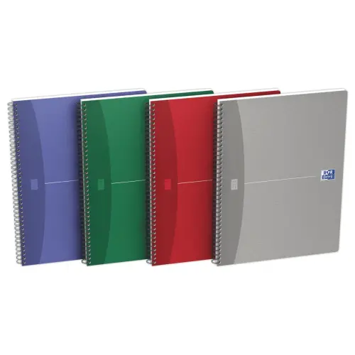 Spiraalschrift A4+ Essentials - 5 x5 - 180 pagina's - OXFORD