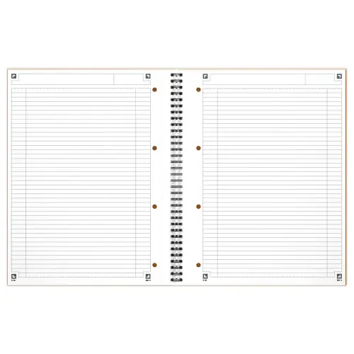 Schrift OXFORD International Notebook 24x29,7cm Gelijnd 6mm - 80g