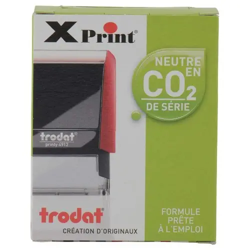 Commerci&euml;le stempel TRODAT Xprint "Copie" - Rood 
