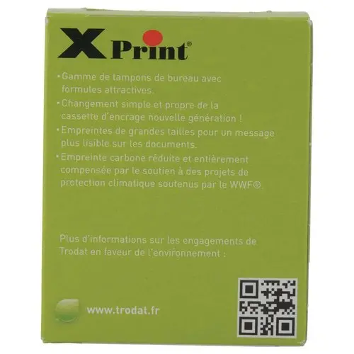 Commerci&euml;le stempel TRODAT Xprint "Copie" - Rood 