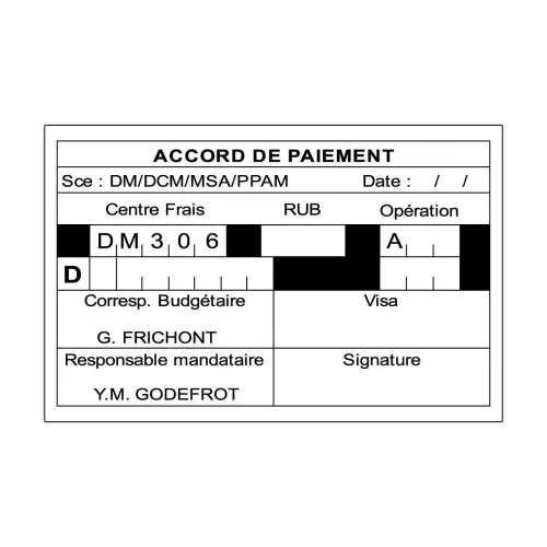 Tekststempel Pro TRODAT 5211 - max. 10 lijnen - speciaal tabellen