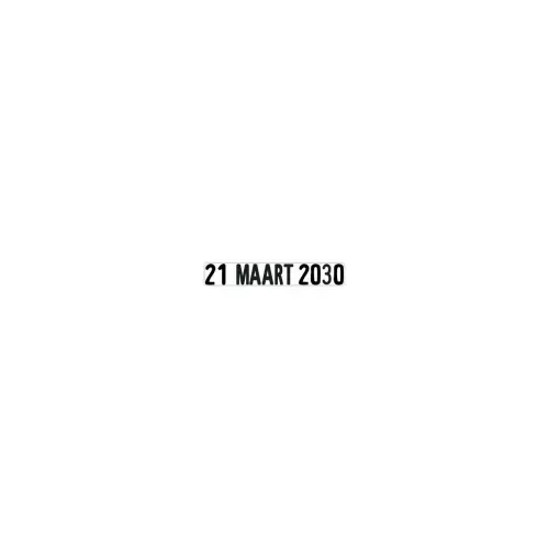 Datumstempel TRODAT 4820 - Datum in het frans