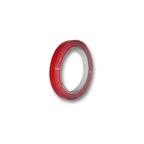 Polypropyleen lint - 12 mm x 66 m - rood