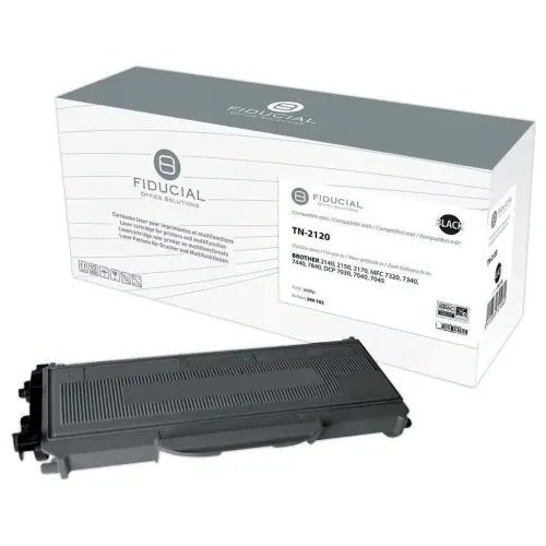 Lasercartridge FIDUCIAL equiv. BROTHERTN2120 - Zwart