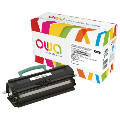 Lasercartridge ARMOR equiv. aan LEXMARK 24016SE- Zwart 