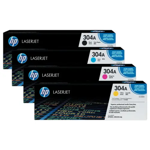 Lasercartridge HP CC530A - 304A Zwart 