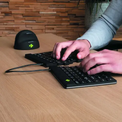 Ergonomisch Split Break toetsenbord zwart