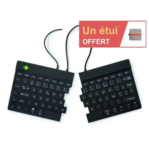 Ergonomisch SPLIT BREAK bedraad toetsenbord