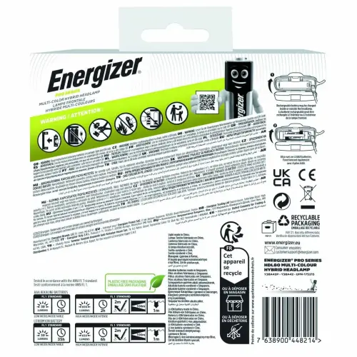 Hybride hoofdlamp - 7 standen - Energizer
