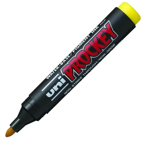 8 Permanente markers - Kogelvormige punt 2 mm - Assortiment kleuren - Uni Ball