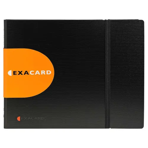 Exacard visitenkaartenhouder 240 k. zw 