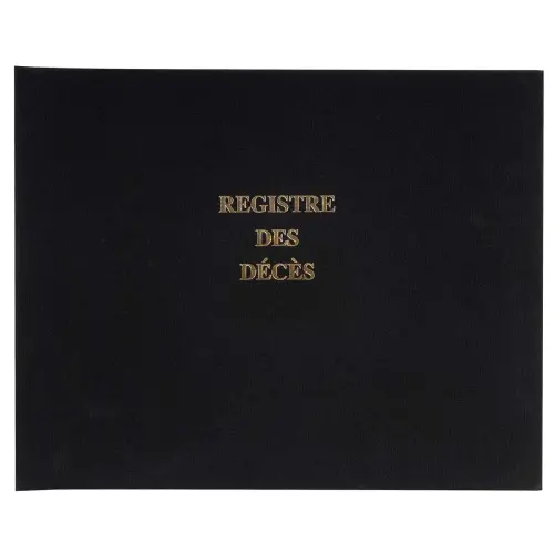 REGISTRE VAN OVERLIJDEN 24X32 100p. 
