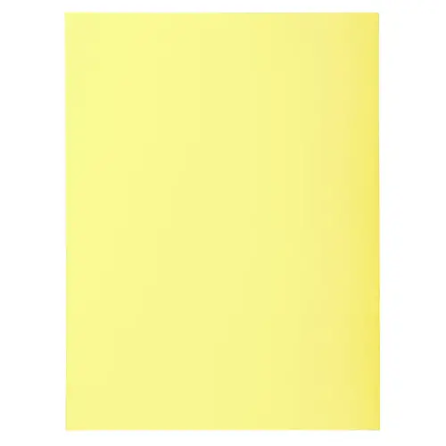Pak 100 mappen SUPER 160 - 24 x 32 cm - Canariekleur - Exacompta
