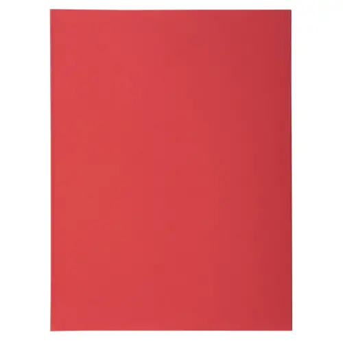 Pak van 50 mappen met 2 kleppen SUPER 210 - 24 x 32 cm - Rood - Exacompta 