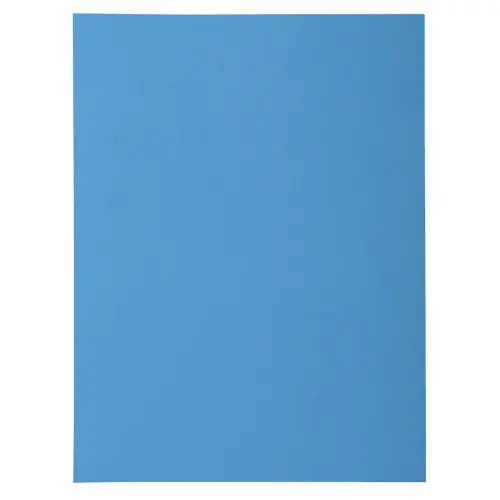 Pak van 50 mappen met 1 klep ROCK'S 210 - 24 x 32 cm - Blauw - Exacompta