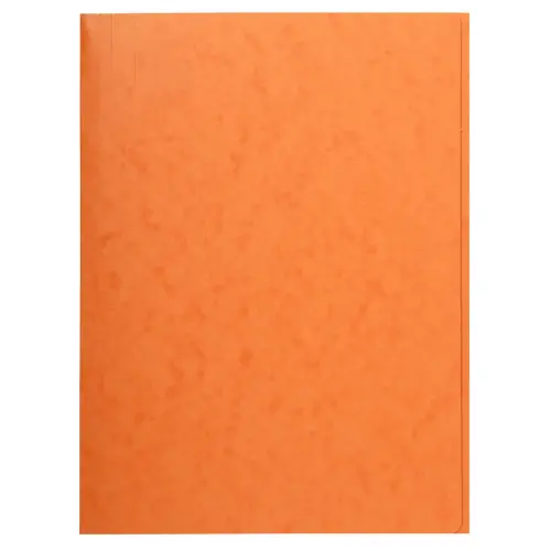 Map Glanskarton 390g/m2 3 klep oranje