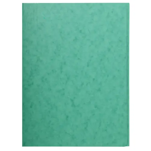 Map Glanskarton 390g/m2 3 klep groen