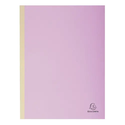 Pak van 25 Forever&reg; 320 g/m2 katoenen rughemden - 24 x 32 cm - Lila - Exacompta 
