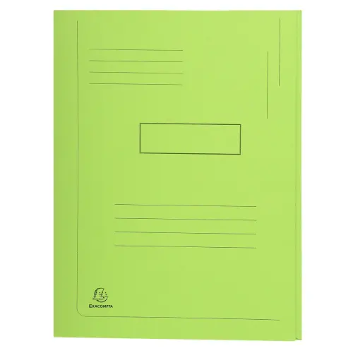 Mappen bedrukt 2 klep FOREVER groen