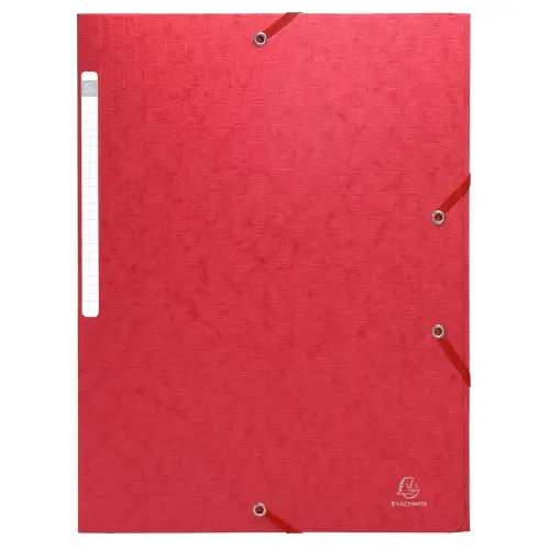 Elastomap glansk.600 Scotten 3klep rood