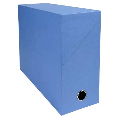 Transportdoos rug 120mm lichtblauw 