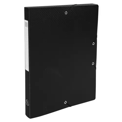 Klasseerdoos OPAK PP rug 25mm zwart