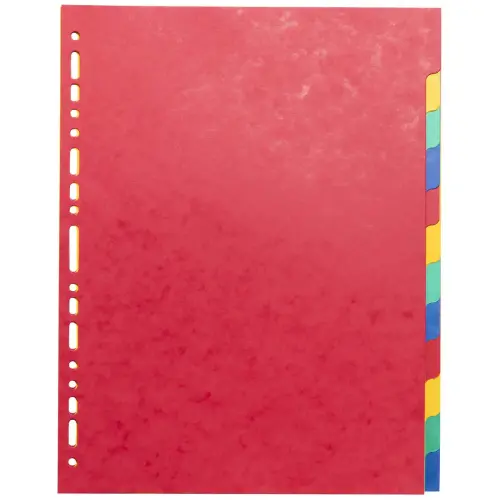 Tabbladen glanskarton 225g 24x32 12tabs 