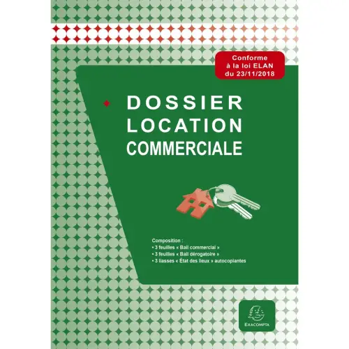 Commercieel locatie dossier - Exacompta 