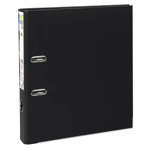 Luxehechter Prem'Touch binnen- en buitenzijde in polypropyleen - Rug 50 mm - Max. A4 - Zwart - Exacompta