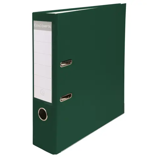 Ordner karton/PP A4 75mm groen