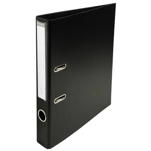 PVC Hefboomordner A4 rug 50 mm - Zwart - Exacompta