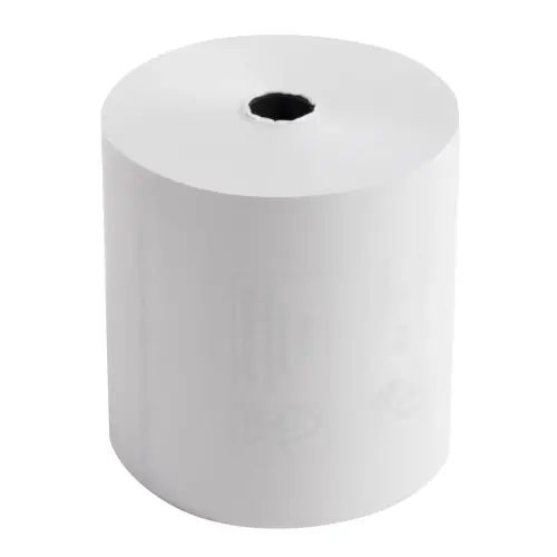 Rol papier voor kassabonnen 80 x 80 mm - 1-laags thermisch 55 g/m2 zonder BPA - Exacompta